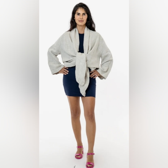 Linen, Cardigan, one size, new without tags - Picture 3 of 5